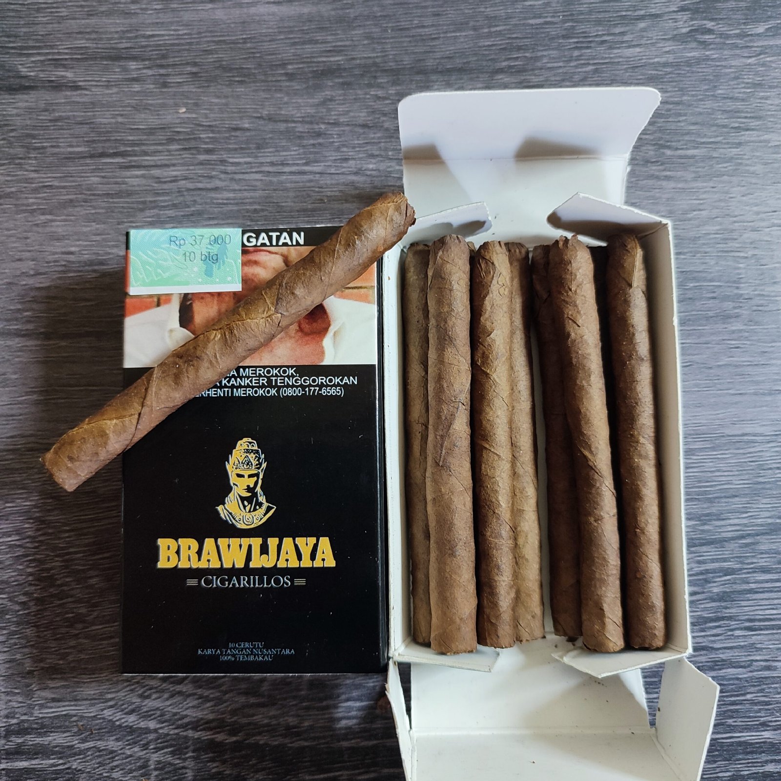 BRAWIJAYA 10 CIGARILLOS - Image 2