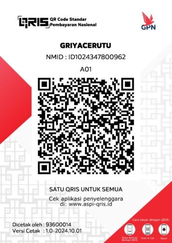 qris griyacerutu
