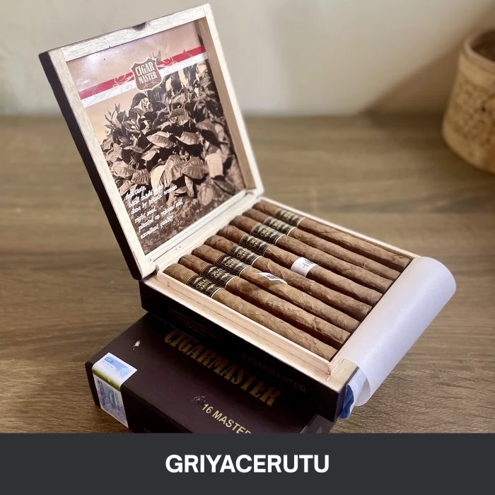 cigarmaster 16 square half corona
