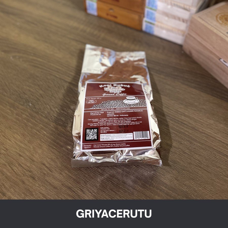 KOPI BUBUK JAVA HERITAGE 250 GRAM VICCO