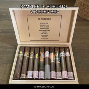 SAMPLER 10 ROBUSTO + EXCLUSIVE BOX