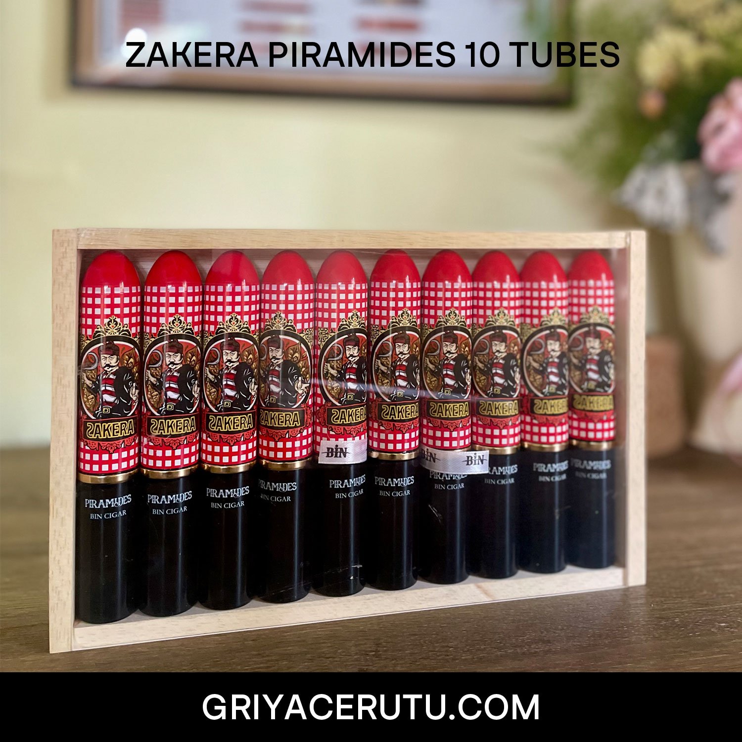 ZAKERA 10 PIRAMIDES TUBOS