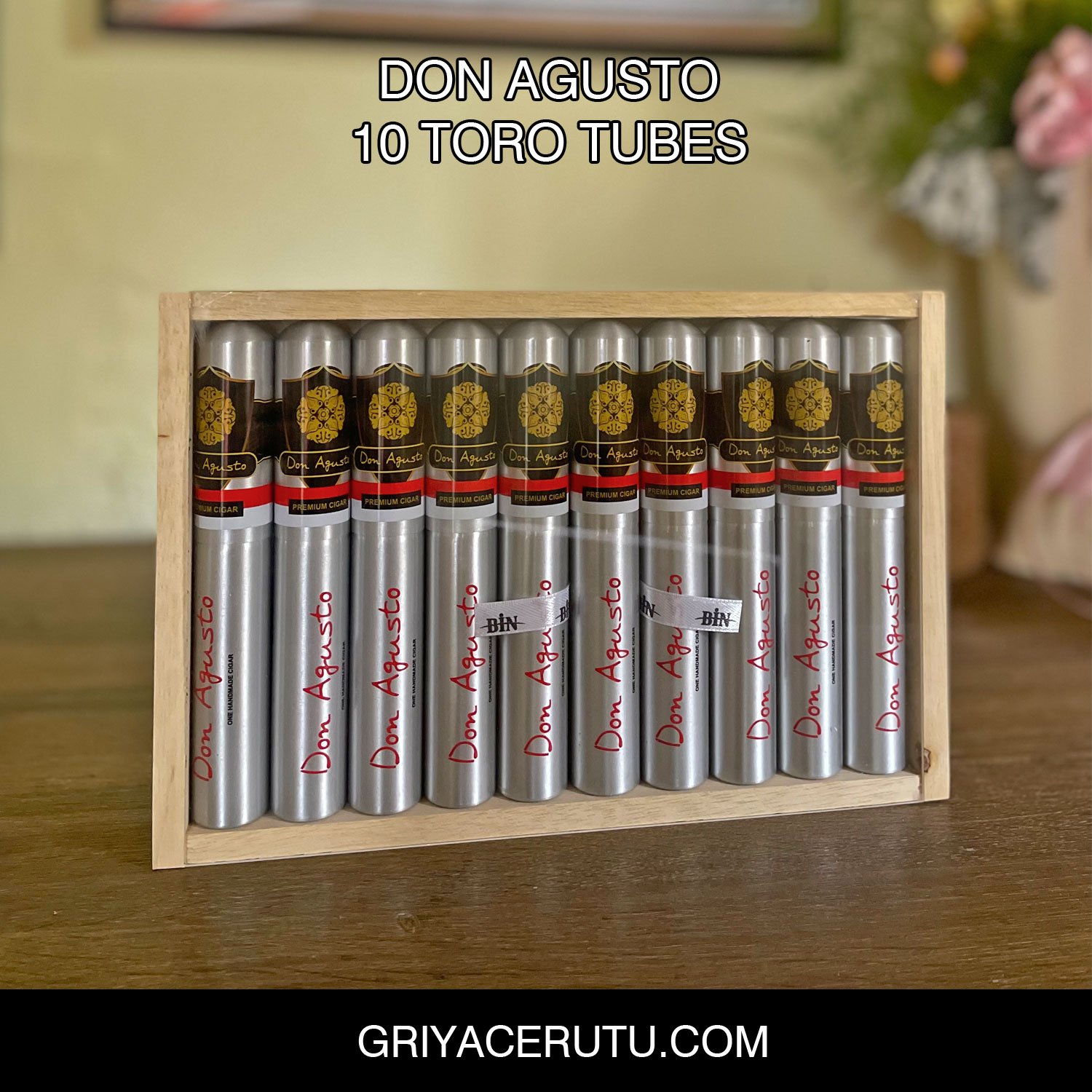DON AGUSTO 10 TORO TUBES - Image 2