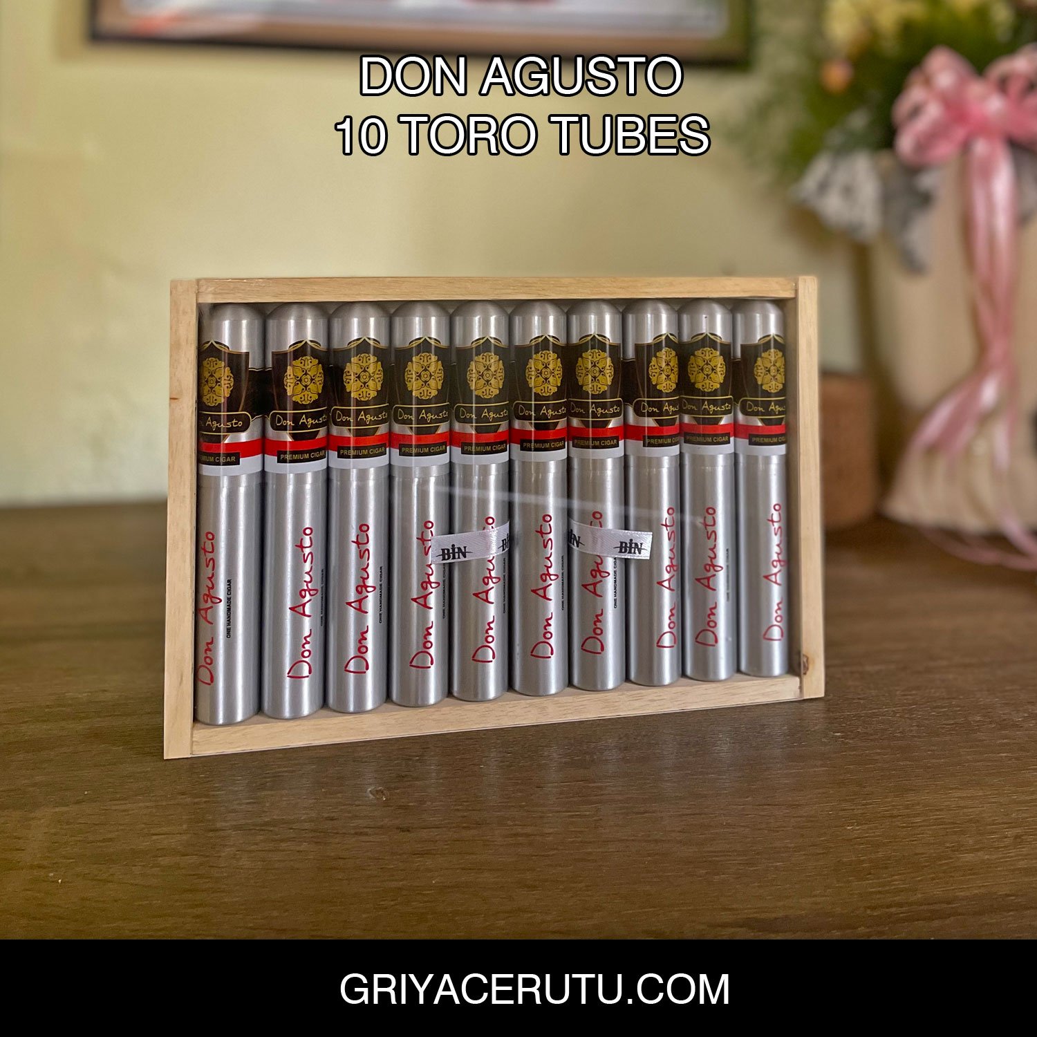DON AGUSTO 10 TORO TUBES