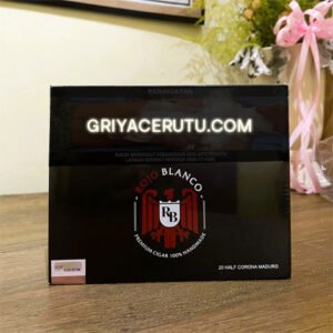 ROJO BLANCO 20 HALF CORONA MADURO
