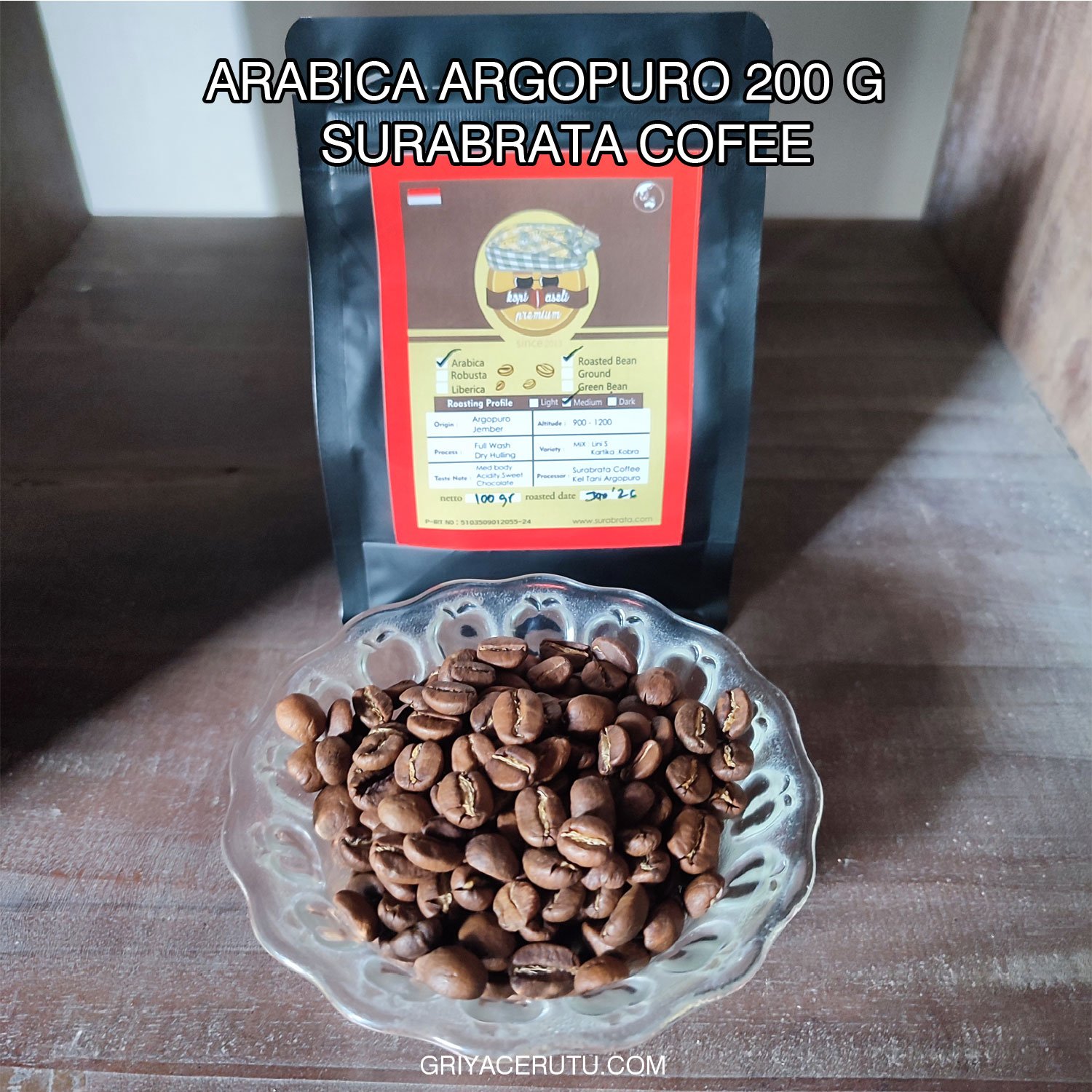 ARABICA ARGOPURO 100 GRAM SURABRATA - Image 2