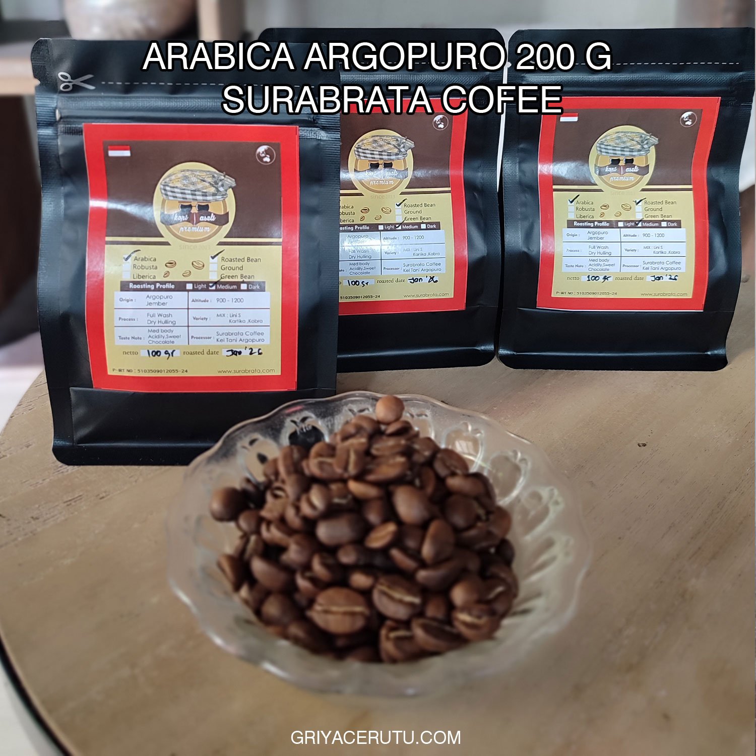 ARABICA ARGOPURO 100 GRAM SURABRATA - Image 4