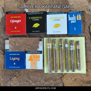 sampler 6 cerutu kartanegara