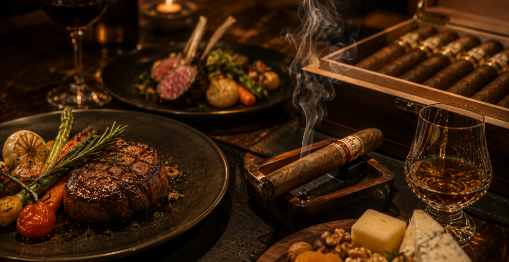 Food and Cigar Pairing: Menikmati Cerutu Saat Dinner