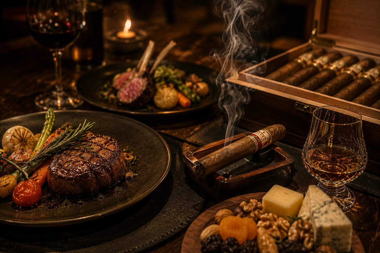 Food and Cigar Pairing: Menikmati Cerutu Saat Dinner