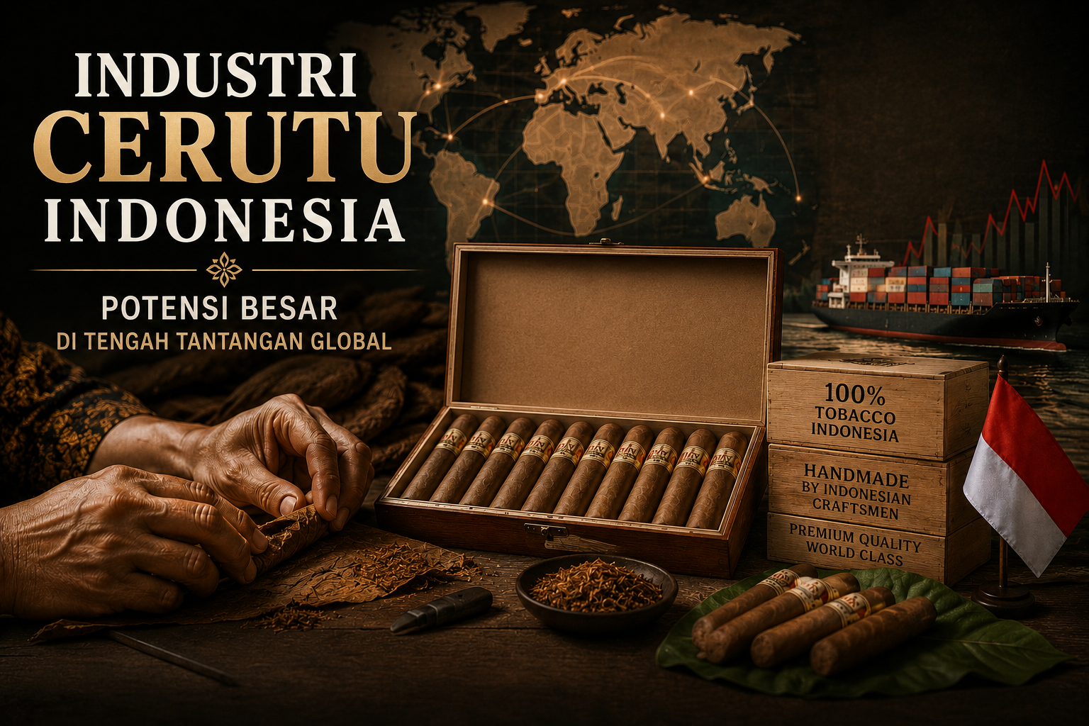 Industri Cerutu Indonesia: Potensi Besar di Tengah Tantangan Global