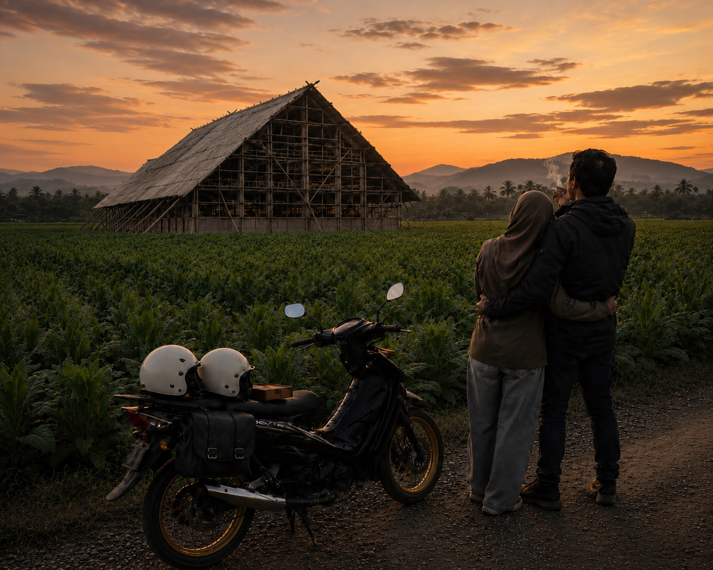 Berkendara Motor, Cerutu, dan Cara Menikmati Perjalanan