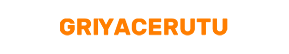 The word GRIYACERUTU in orange text.